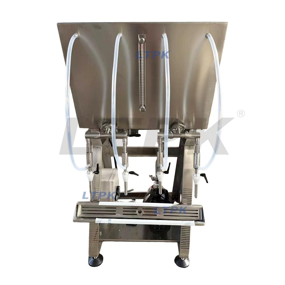 LTPK LT-GFP4 Four-head Semi-automatic Siphon Filling Machine