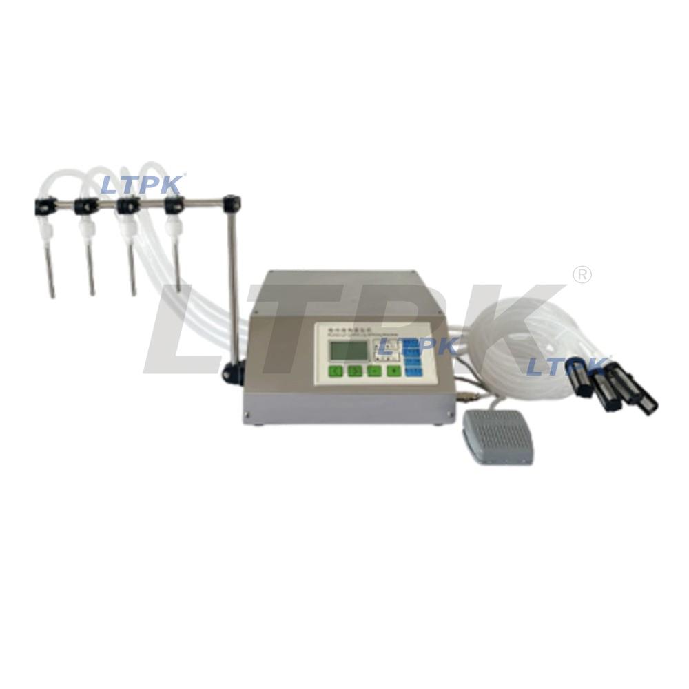 LTPK LT-G11D Semi automatic four head liquid filling machine