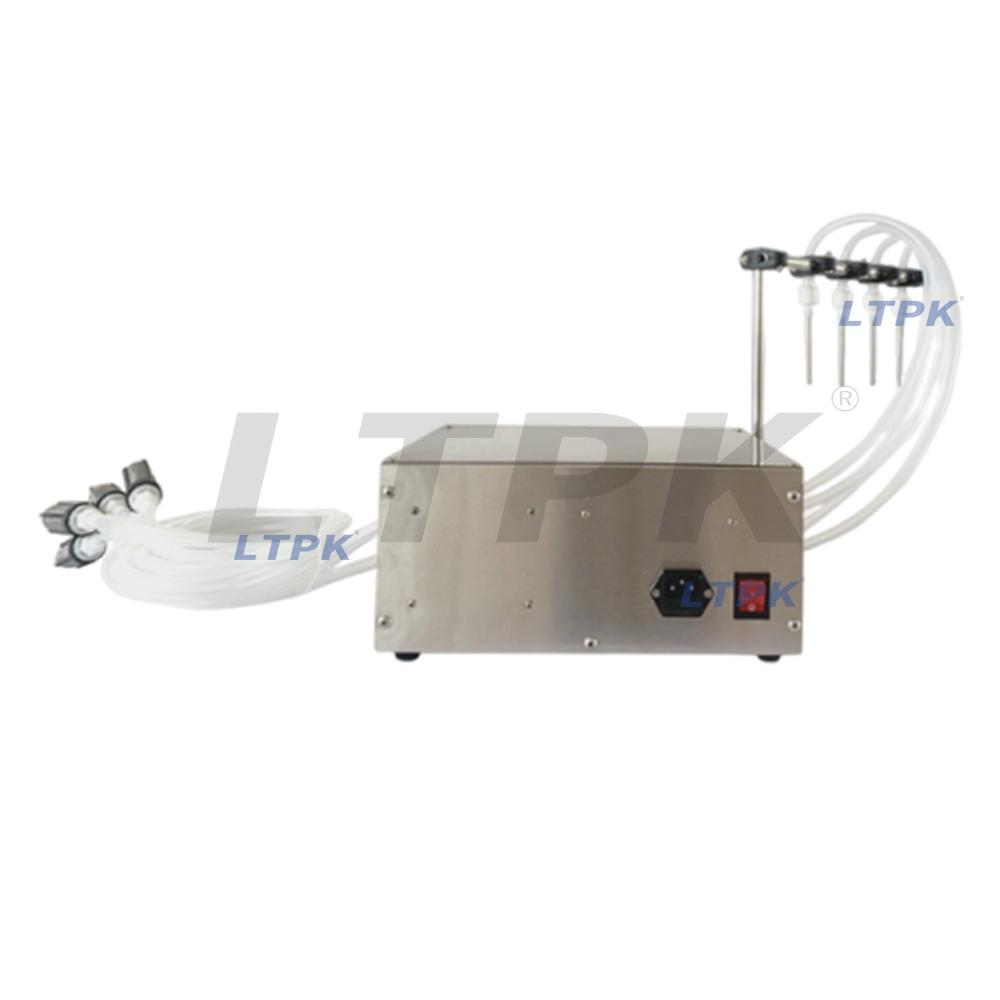 LTPK LT-G11D Semi automatic four head liquid filling machine