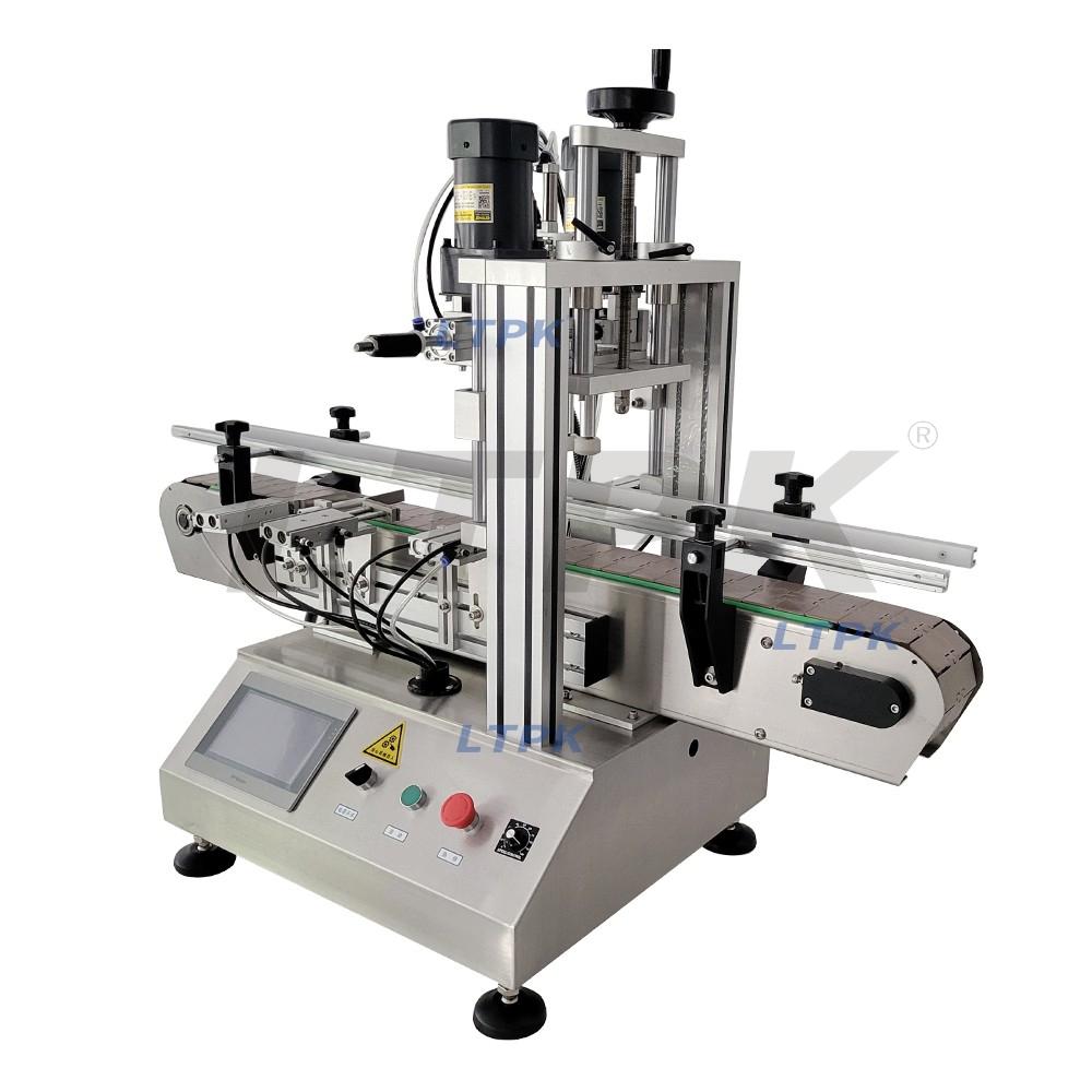 LTPK LT-DC440 Desktop Automatic Screw Capping Machine With Bigger Touch Screen Panel