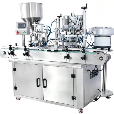 LTPK LT-AFC4 Rotary 4 in 1 Juice Automatic Filling Capping Machine