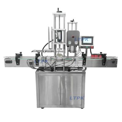 LTPK LT-VC30-CF Automatic Vacuum Capping Machine with Cap Feeder